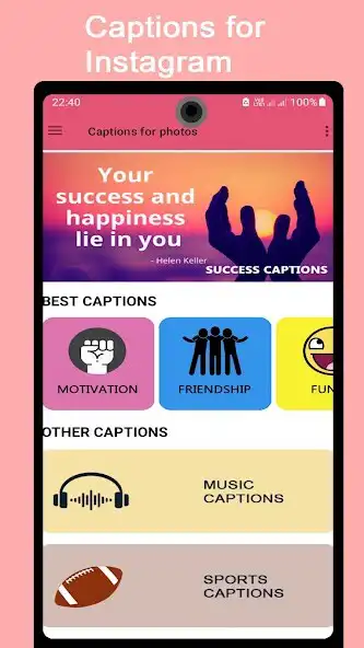 Play Captions for photos  and enjoy Captions for photos with UptoPlay