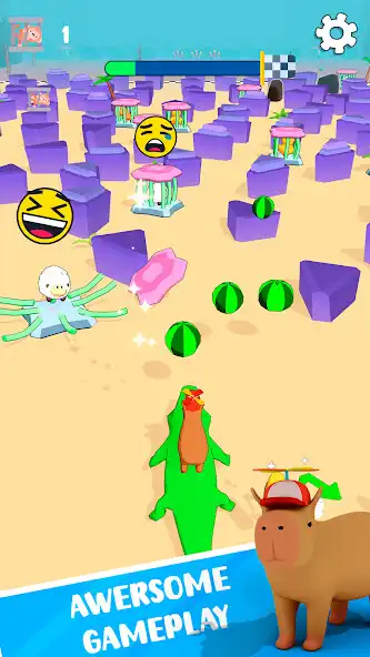 Play CapybaraRunner  and enjoy CapybaraRunner with UptoPlay