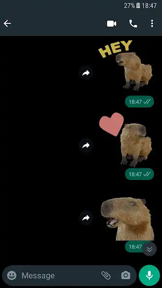 Play Capybara Sticker as an online game Capybara Sticker with UptoPlay