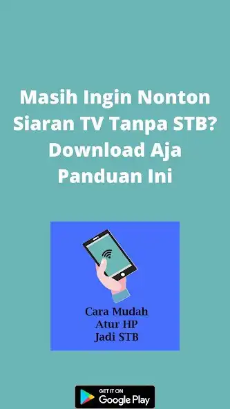 Play Cara Atur HP Jadi STB  and enjoy Cara Atur HP Jadi STB with UptoPlay