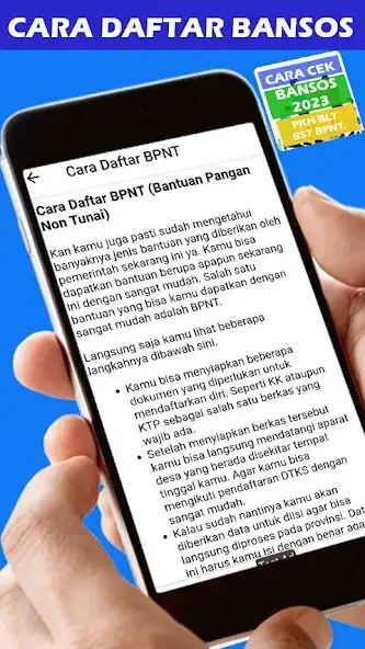 Play Cara Cek Bansos 2023  and enjoy Cara Cek Bansos 2023 with UptoPlay