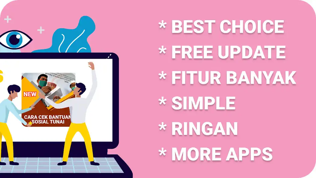 Play Cara Cek Bantuan Sosial Tunai as an online game Cara Cek Bantuan Sosial Tunai with UptoPlay