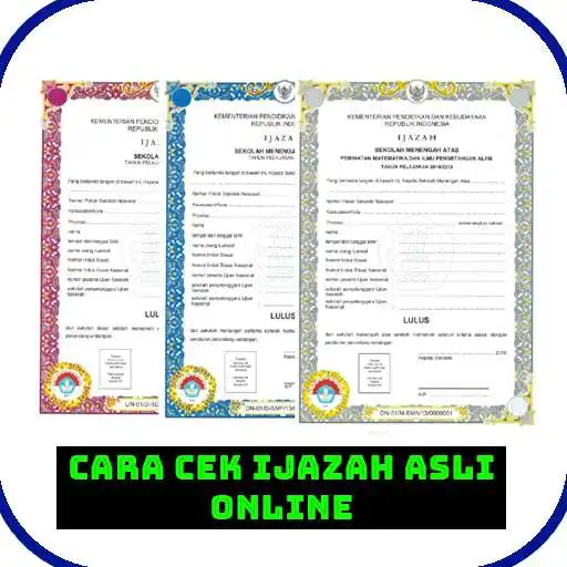 Play Cara Cek Ijazah Asli Online Terbaru APK