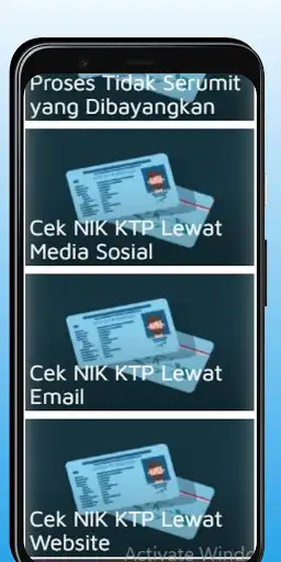 Play Cara Cek NIK KTP Online Terbaru as an online game Cara Cek NIK KTP Online Terbaru with UptoPlay