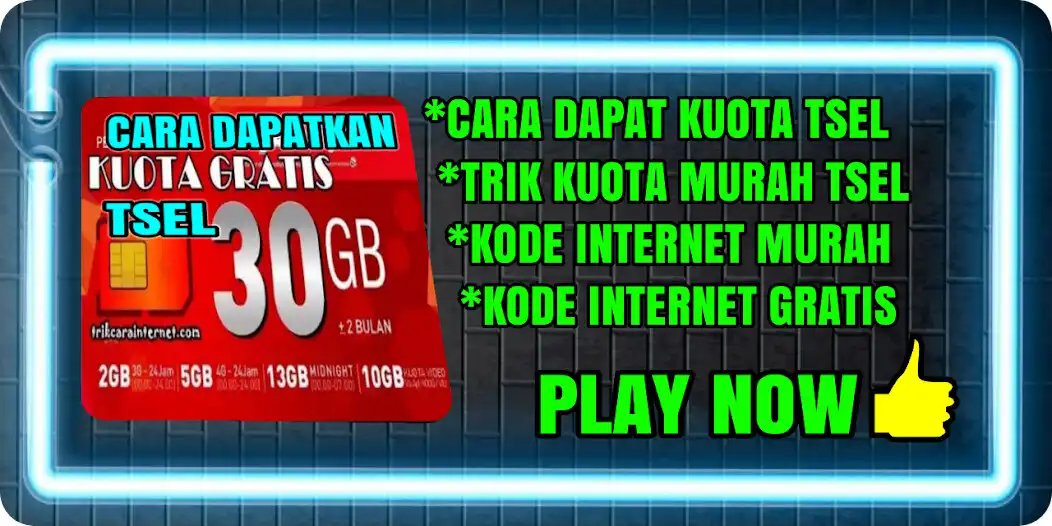 Play Cara Dapat Kuota Gratis Tsel  and enjoy Cara Dapat Kuota Gratis Tsel with UptoPlay