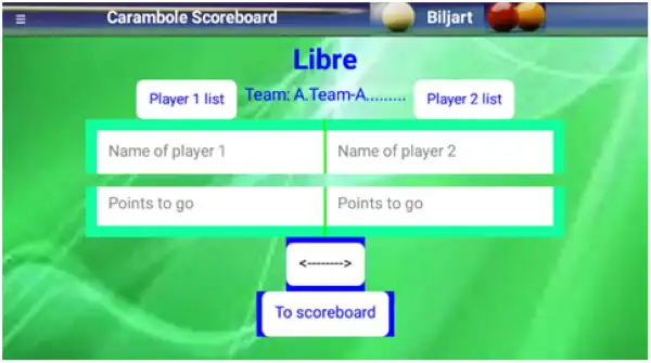 Play Carambole scoreboard pro  and enjoy Carambole scoreboard pro with UptoPlay