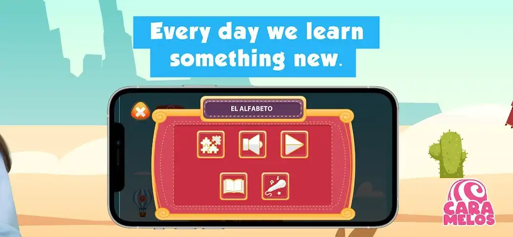 Play Caramelos Spanish Learning For Kids as an online game Caramelos Spanish Learning For Kids with UptoPlay