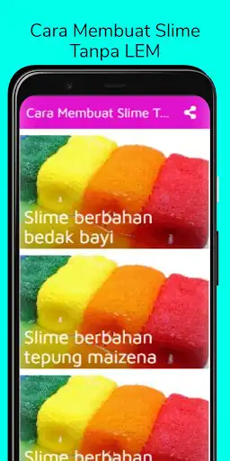 Play cara membuat slime tanpa lem 2021  and enjoy cara membuat slime tanpa lem 2021 with UptoPlay