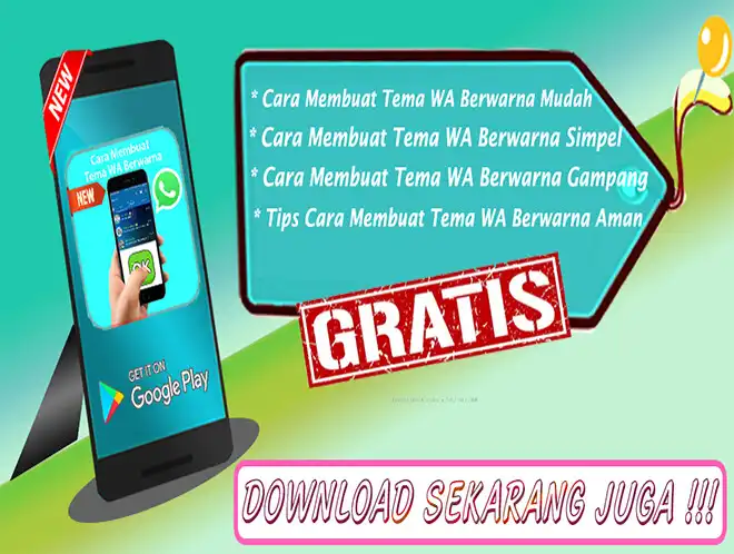 Play Cara Membuat Tema WA Berwarna  and enjoy Cara Membuat Tema WA Berwarna with UptoPlay