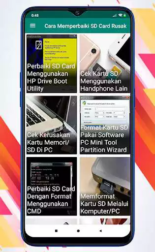 Play Cara memperbaiki sd card rusak