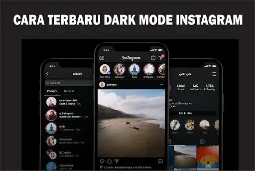 Play Cara Mengaktifkan Dark Mode Instagram as an online game Cara Mengaktifkan Dark Mode Instagram with UptoPlay