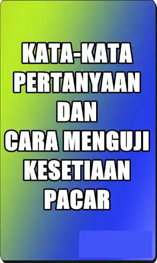 Play Cara menguji kesetiaan as an online game Cara menguji kesetiaan with UptoPlay