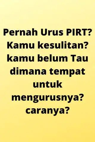 Play Cara Mudah Urus PIRT as an online game Cara Mudah Urus PIRT with UptoPlay