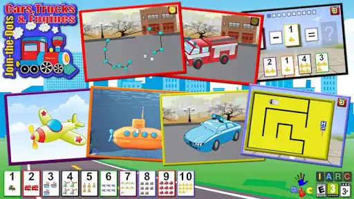 Play Car and truck dot puzzles  and enjoy Car and truck dot puzzles with UptoPlay