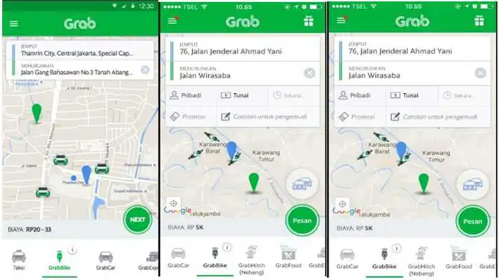 Play Cara Order/Pesan GRAB