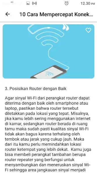 Play Cara Percepat Koneksi Internet as an online game Cara Percepat Koneksi Internet with UptoPlay