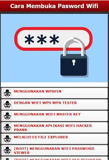 Play Cara Tampilkan Password Wifi  and enjoy Cara Tampilkan Password Wifi with UptoPlay