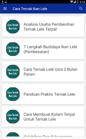 Play Cara Ternak Ikan Lele as an online game Cara Ternak Ikan Lele with UptoPlay