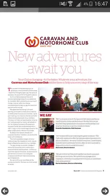 Play Caravan and Motorhome Club Mag
