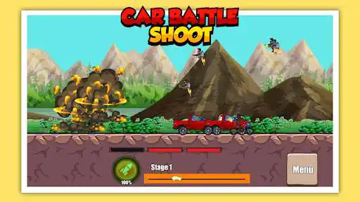 Play Car Bottle Shoot as an online game Car Bottle Shoot with UptoPlay