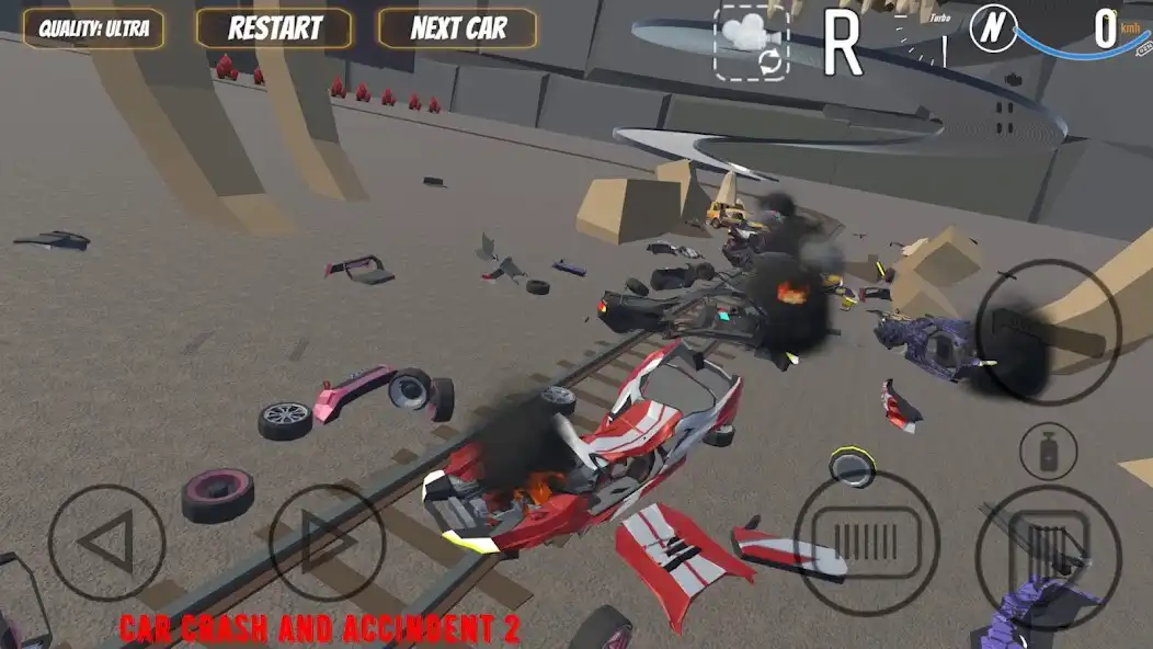 Play Car Crash And Accident 2 as an online game Car Crash And Accident 2 with UptoPlay