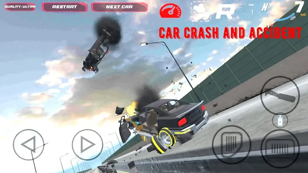 Play Car Crash And Accident as an online game Car Crash And Accident with UptoPlay