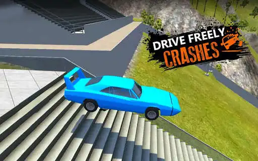 Play Car Crash Beam  Drive Sim: Death Stairs Jump Down  and enjoy Car Crash Beam  Drive Sim: Death Stairs Jump Down with UptoPlay