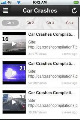 Play Car crashes compilation