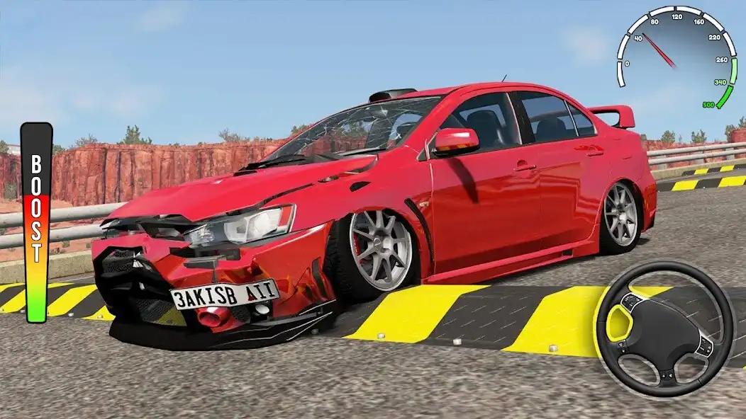 Play Car Crash Games 2023 as an online game Car Crash Games 2023 with UptoPlay