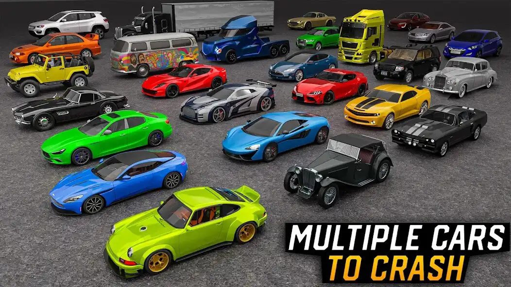Play Car Crash Race Compilation 3D as an online game Car Crash Race Compilation 3D with UptoPlay