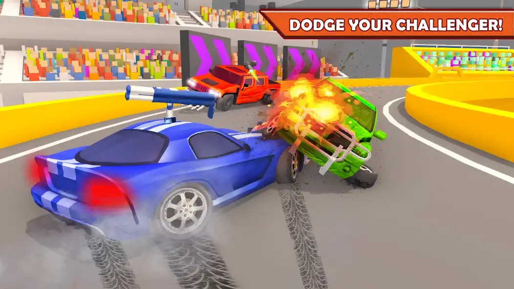 Play Car Crash Rocket Royale as an online game Car Crash Rocket Royale with UptoPlay