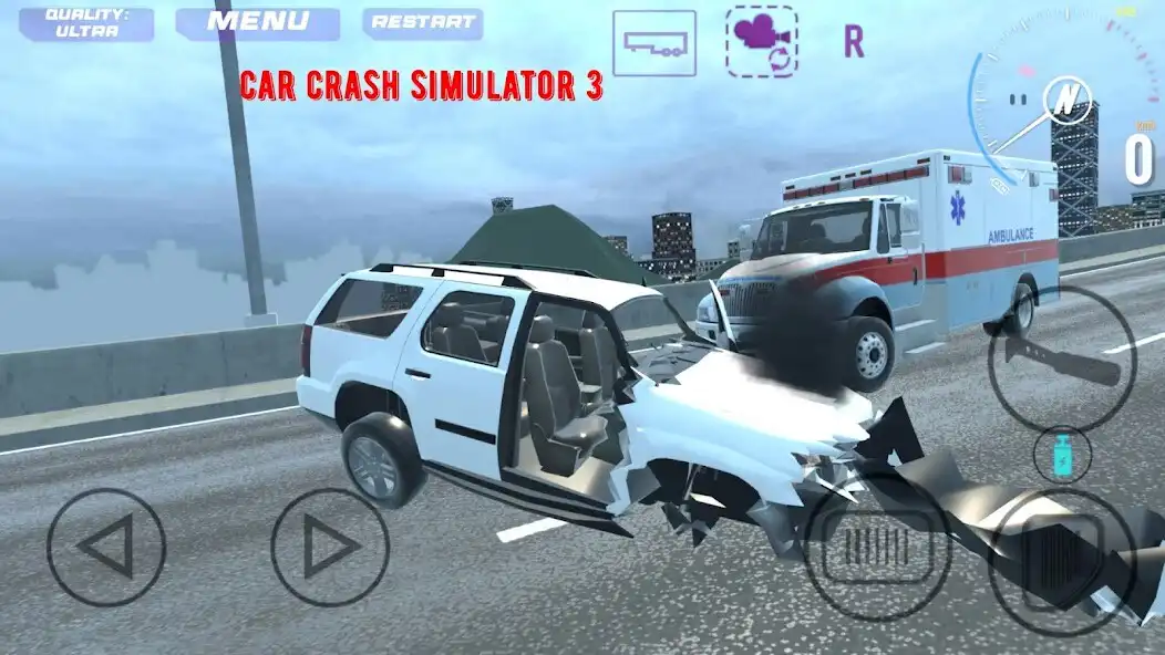 Play Car Crash Simulator 3  and enjoy Car Crash Simulator 3 with UptoPlay