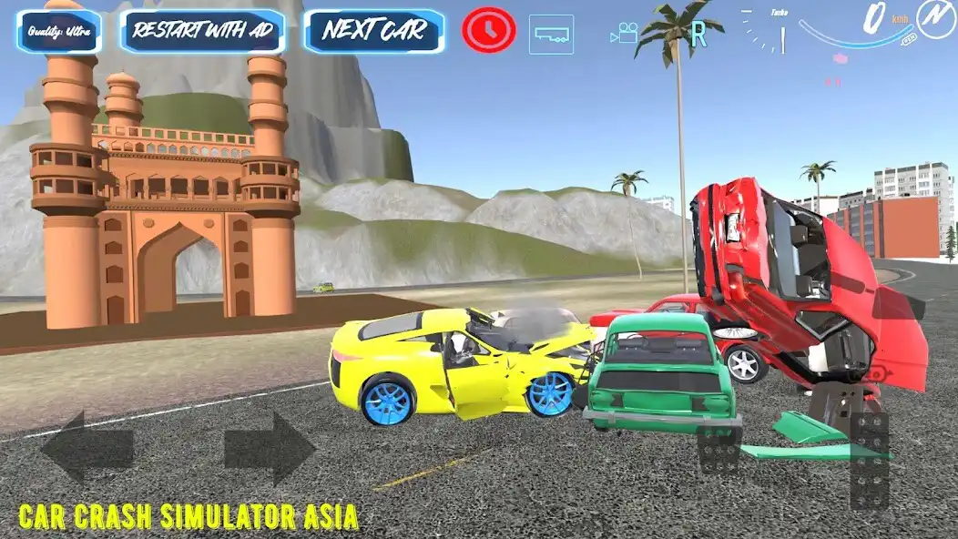 Play Car Crash Simulator Asia as an online game Car Crash Simulator Asia with UptoPlay