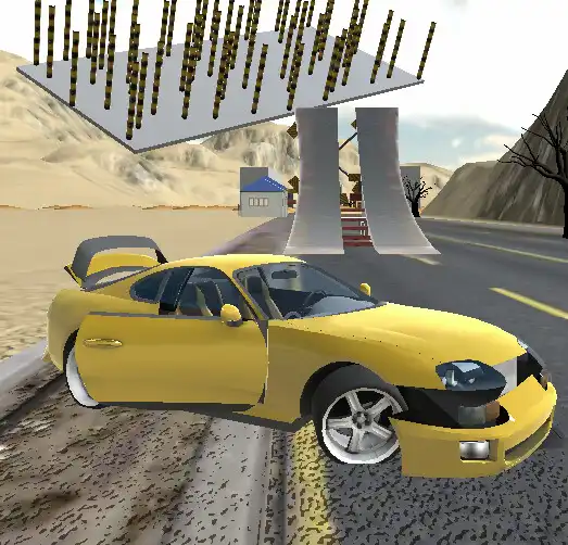 Play Car Crash Simulator : Desert as an online game Car Crash Simulator : Desert with UptoPlay