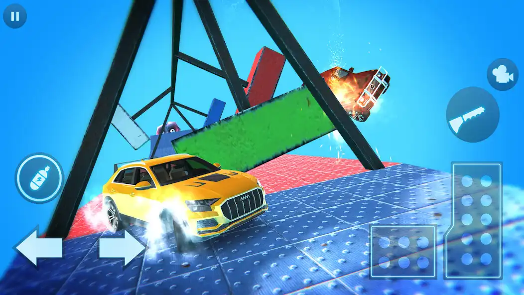 Play Car Crash : Sky Tour as an online game Car Crash : Sky Tour with UptoPlay