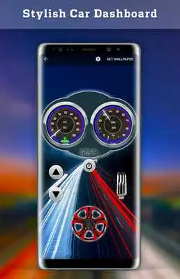 Play Car Dashboard Live Wallpaper