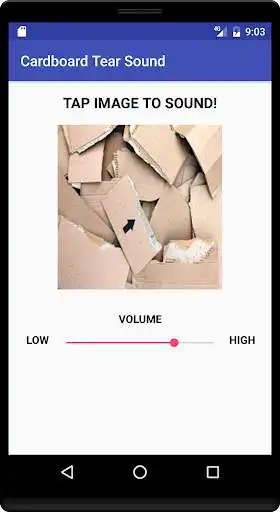 Play Cardboard Tear Sound as an online game Cardboard Tear Sound with UptoPlay