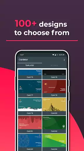 Play Cardetor: Business Card Maker  and enjoy Cardetor: Business Card Maker with UptoPlay