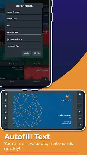 Play Cardetor: Business Card Maker as an online game Cardetor: Business Card Maker with UptoPlay
