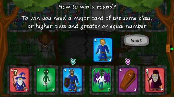 Play Card Game 4 Races
