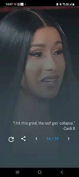 Play Cardi B Quotes and Lyrics  and enjoy Cardi B Quotes and Lyrics with UptoPlay