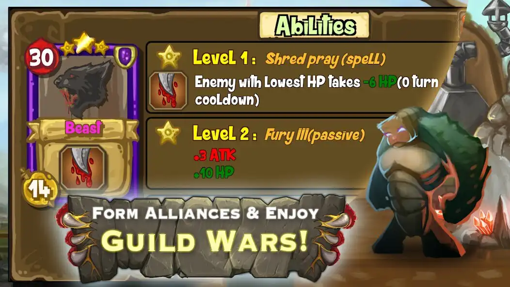 Play Card Lords : CCG as an online game Card Lords : CCG with UptoPlay
