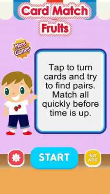Play Card Match Fruits Play Card Match Fruits