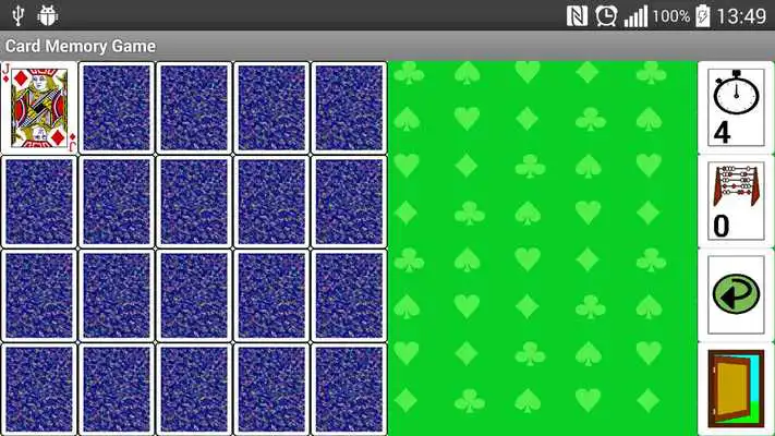 Play Card Memory Game