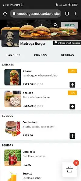 Play Cardápio Restaurante  and enjoy Cardápio Restaurante with UptoPlay