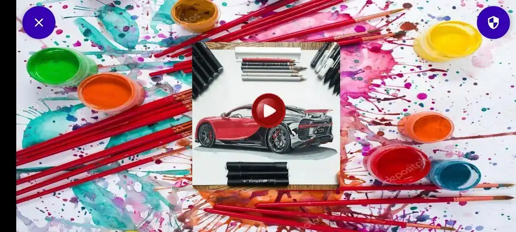 Play car drawing coloring  and enjoy car drawing coloring with UptoPlay