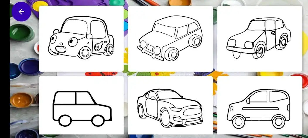 Play car drawing coloring as an online game car drawing coloring with UptoPlay