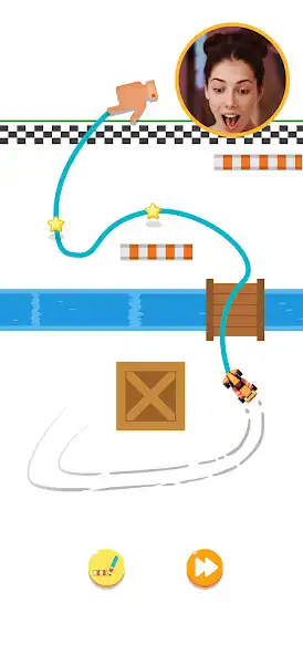 Play Car Drift: Draw Puzzle as an online game Car Drift: Draw Puzzle with UptoPlay