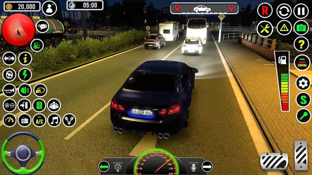 Play Car Driving 3D - Car Parking as an online game Car Driving 3D - Car Parking with UptoPlay