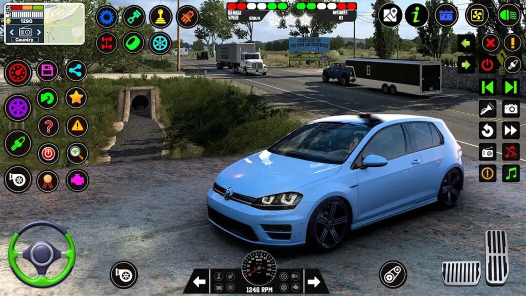 Play Car Driving Car Games 3D as an online game Car Driving Car Games 3D with UptoPlay